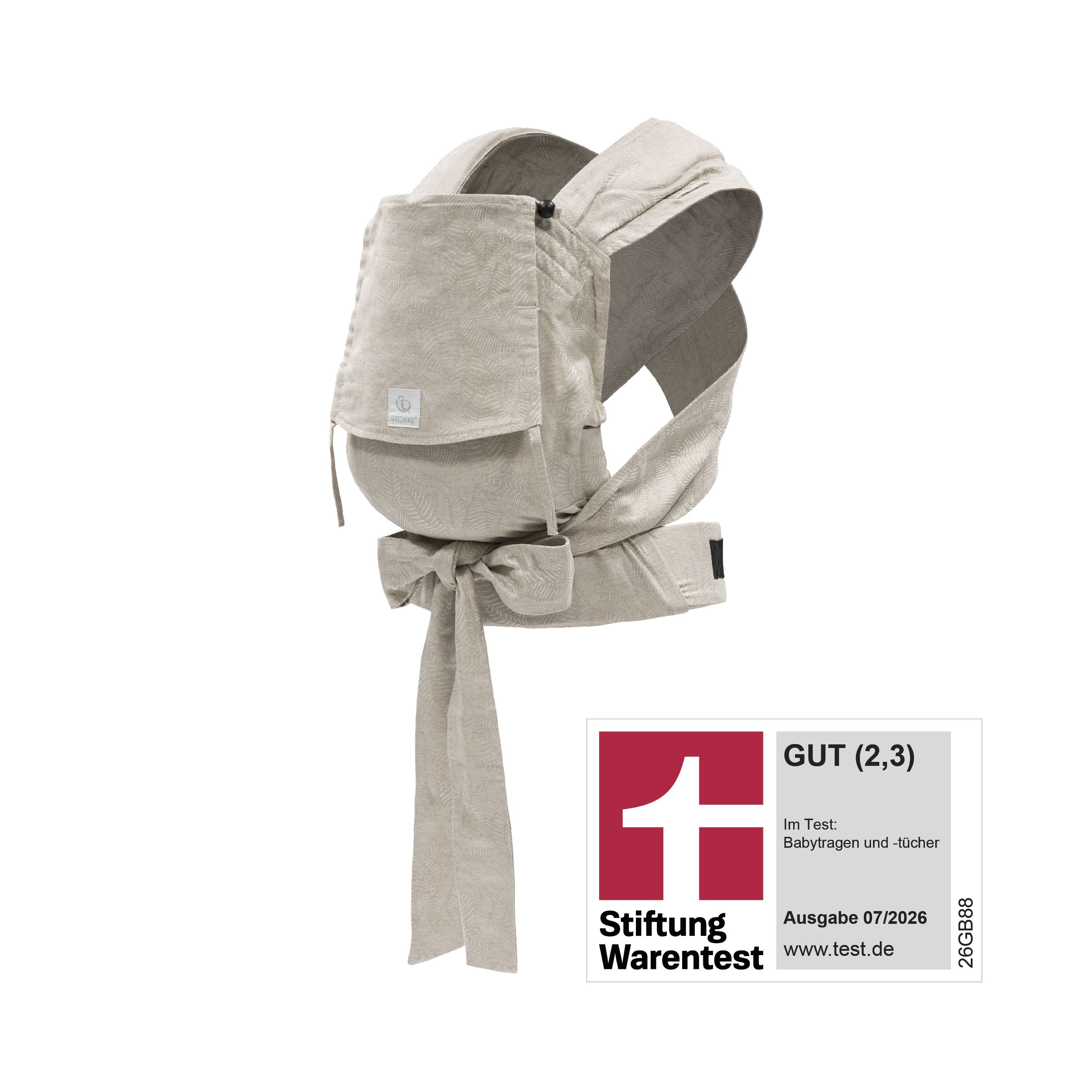 Porte-bébé Stokke® Limas™ Beige floral OCS, Beige floral, mainview